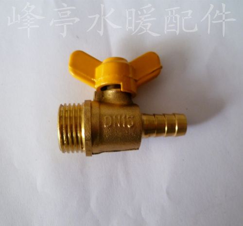 4分外丝蝶柄球阀 气管系统中的精巧控制专家